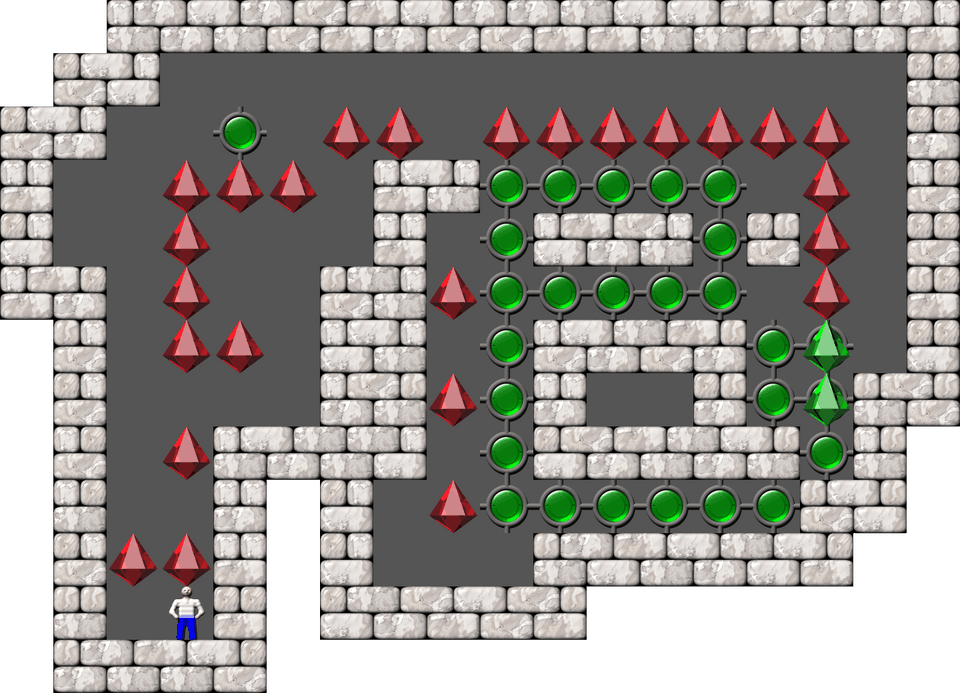 Sokoban Eric F. Tchong Arranged level 176